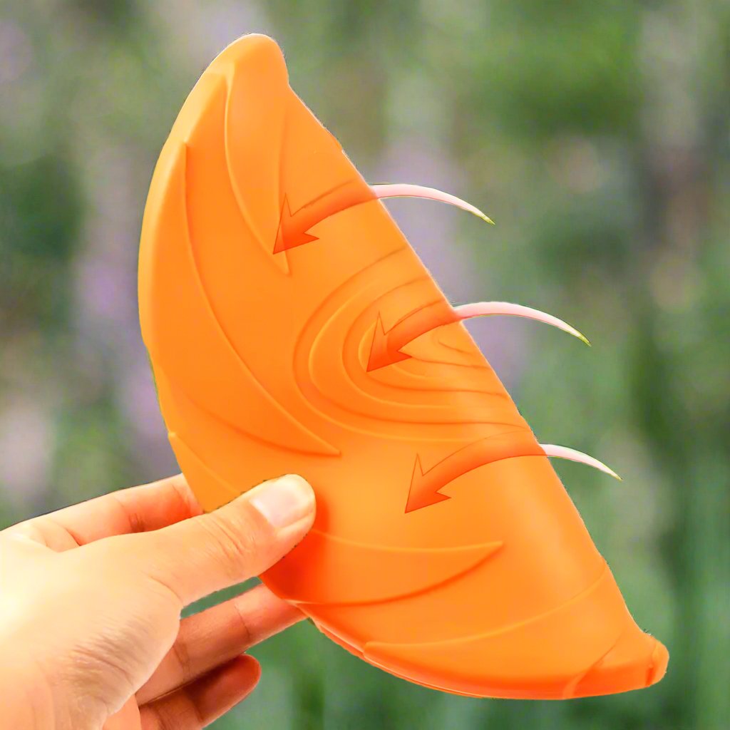 Frisbee Chien - FlyingDiscToys™ - Orange - Univers Doggy